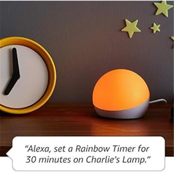 Multicolor smart lamp, Works with Alexa - Picture 9 of 12